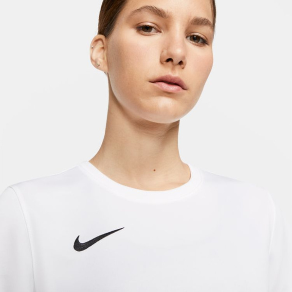 Koszulka damska NikeDri-FIT Park VII biała piłkarska, sportowa