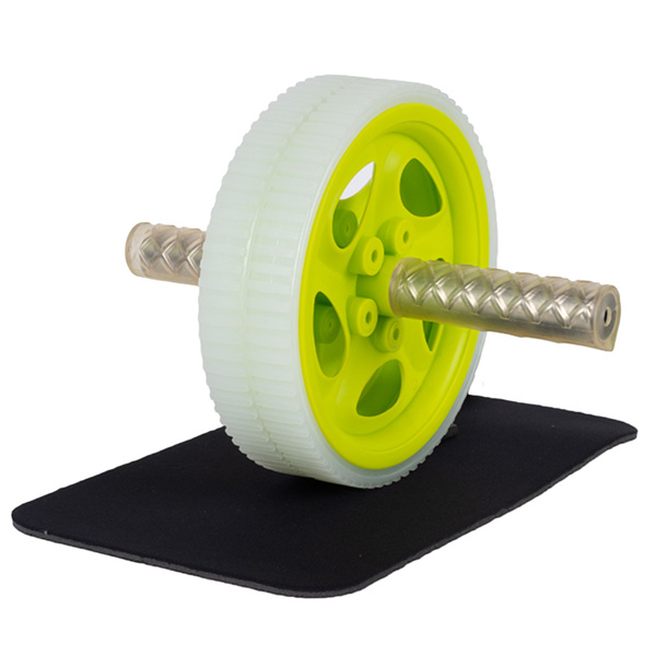 Kółko do ćwiczeń Profit z matą zielone DK 3216  