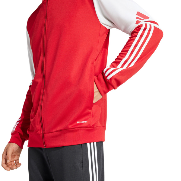 Bluza męska adidas Squadra 25 Hoody czerwona JD2990