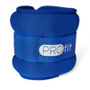 Obciążenia na ręce i nogi Profit Evolution 2x2,5 kg niebieskie DK 3310