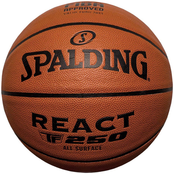 Piłka do koszykówki Spalding React TF-250 Logo Fiba 