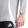 Bluza męska adidas Tiro 24 Training Top szaro-biała IS1041