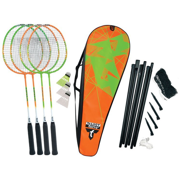 BADMINTON ATTACKER 4 PLUS Zestaw Do Gry TALBOT TORRO 449506