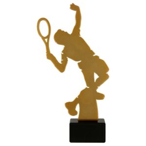 Statuetka metalowa złota TENIS ZIEMNY ML-TEN