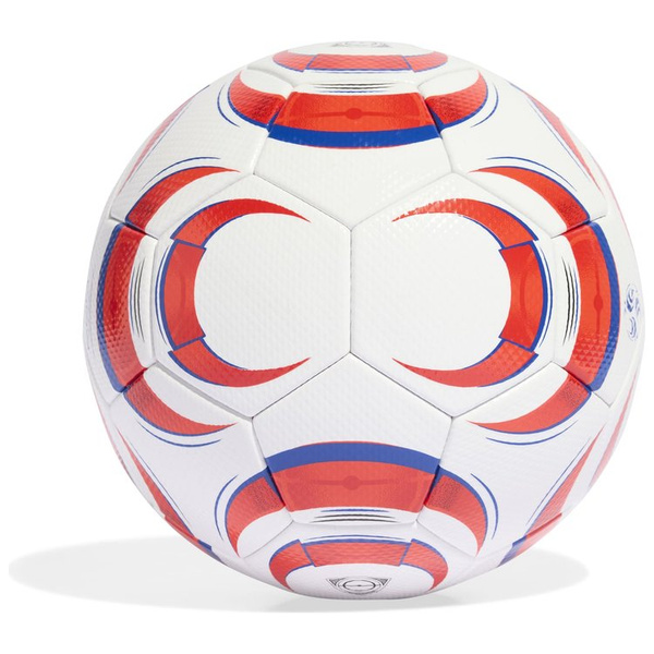 Piłka nożna adidas Tiro Competition biało-czerwona JW1534