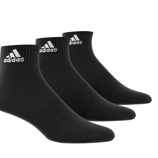 Skarpety adidas czarne 3pak Thin and Light Ankle Socks IC1282