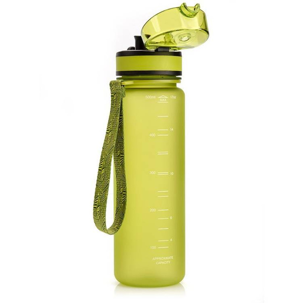 Bidon sportowy Meteor 500 ml zielony