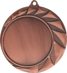 Medal brązowy 70mm z miejscem na emblemat MMC7073