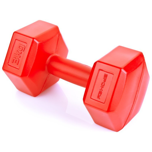 SPOKEY Zestaw hantli sześciokątnych 3 kg MONSTER II 920898