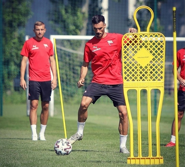 Mur piłkarski ELITE 180 cm Żółty