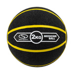 PIŁKA LEKARSKA VINEX VMB-L002Y 2KG czarno-żółta