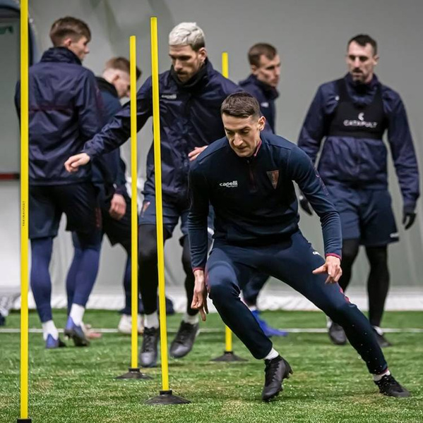 Laska treningowa 1,6 m fioletowa