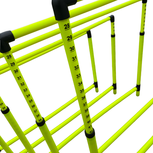 Płotek treningowy regulowany 68cm-106cm zestaw 5szt.