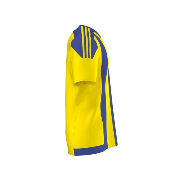 Koszulka męska adidas STRIPED 15 JSY żółto-niebieska S16142