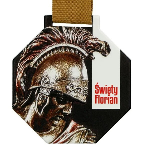 Medal personalizowany - Q-Medal - ośmiokątny 60mm