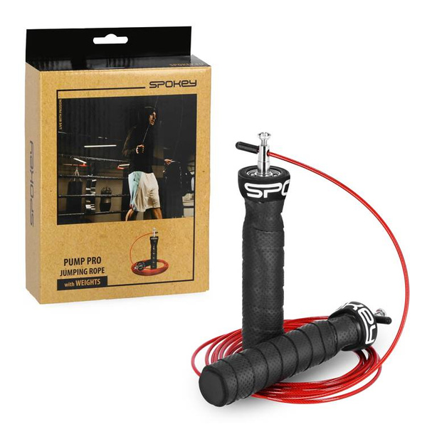Skakanka z łożyskami Spokey PUMP PRO
