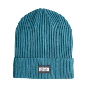 Czapka Puma Classic Cuff Beanie turkusowa 024038 11