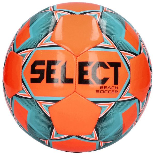Piłka do piłki nożnej SELECT Beach Soccer v19 pomarańczowa