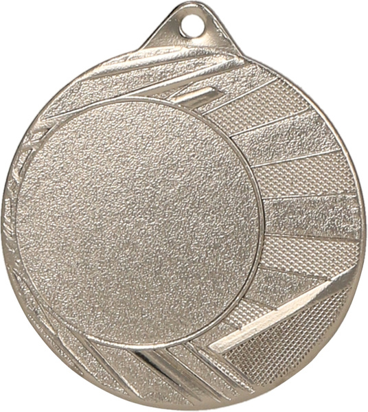 Medal 40mm srebrny z miejscem na emblemat ME0040