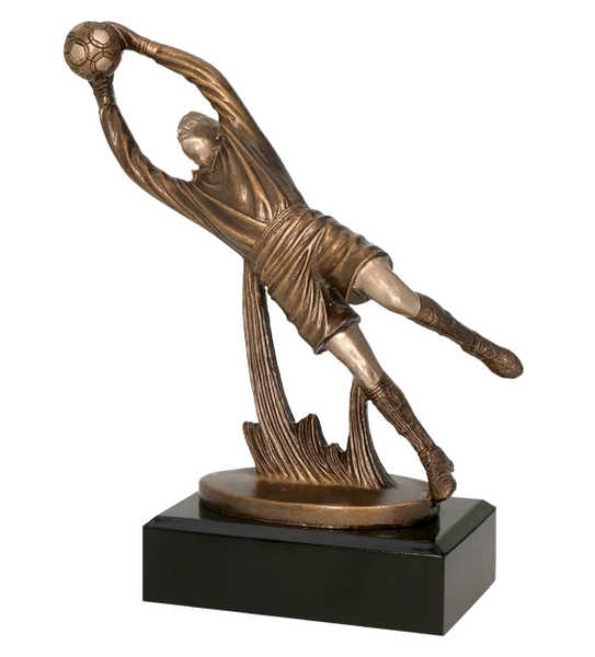 Statuetka  odlewana 21cm - BRAMKARZ - RFXR3137/BR