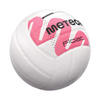 Piłka siatkowa Meteor Pvc biało-różowa 17411