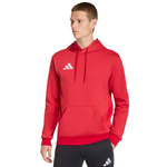 Bluza męska adidas Entrada 26 Hoody czerwona JZ6576