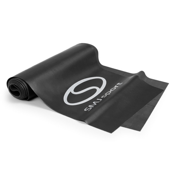 Taśma guma oporowa fitness HEAVY czarna 0.6 mm / SMJ sport EX060
