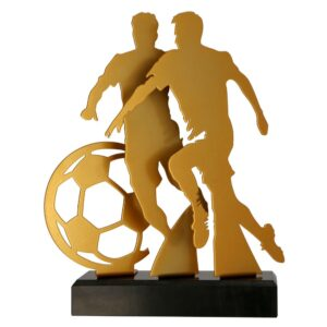 Statuetka metalowa złota PIŁKA NOŻNA TM001-SOC1