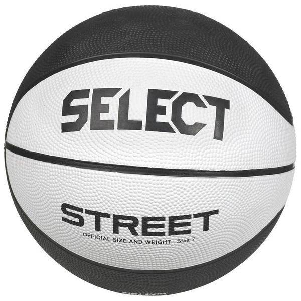 Piłka do koszykówki Select Street Basket czarno-biała