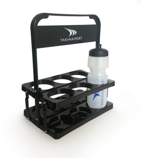 Koszyk/ pojemnik na 6 bidonów, bidony, shakery