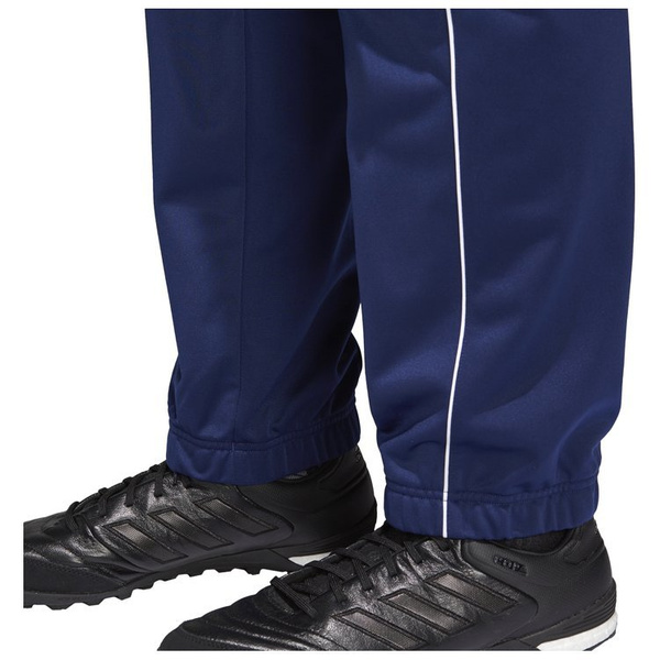 Spodnie dresowe męskie adidas Core 18 grantowe poliestrowe