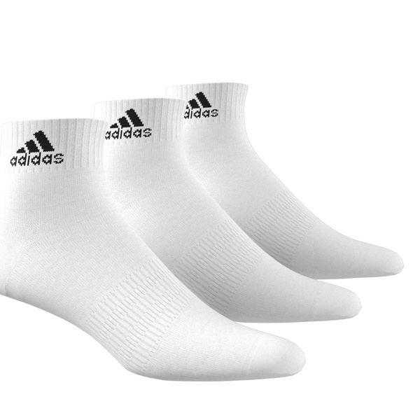Skarpety adidas białe 3pak Cushioned Sportswear Ankle