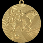 Medal 50mm złoty - piłka nożna - MMC15050