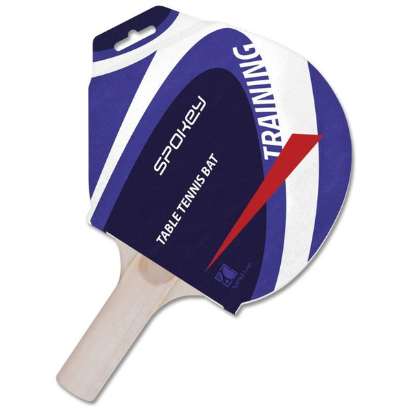 Rakietka do tenisa Spokey TRAINING czerwono-czarna 7 warstw