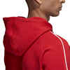 Bluza męska adidas Core 18 czerwona z kapturem