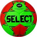 Piłka ręczna Select Mundo zielono-czerwona