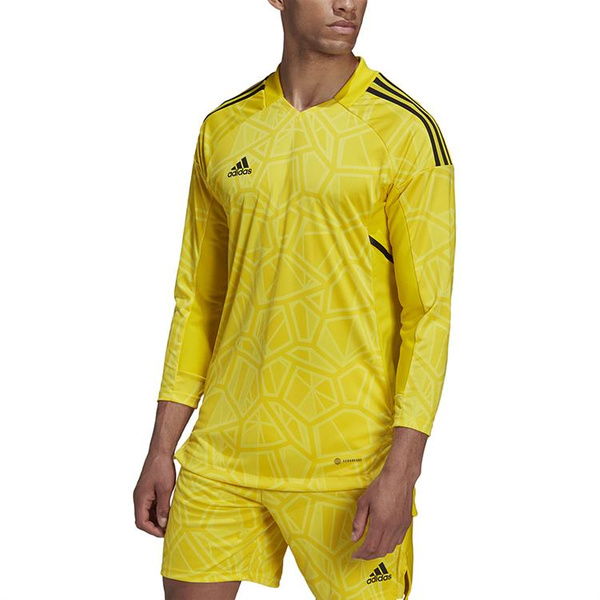 Koszulka bramkarska męska adidas Condivo 22 Jersey Long Sleeve żółta HF0137