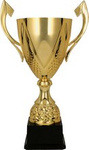 Puchar metalowy złoty DARKA 40cm 3133D
