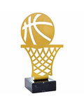 Statuetka metalowa złota KOSZYKÓWKA 4335
