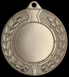 Medal srebrny 45mm z miejscem na emblemat MMC4501