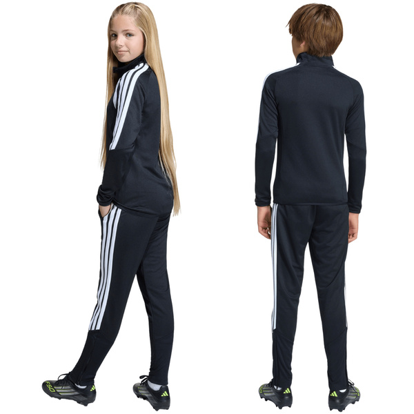Spodnie dla dzieci adidas Tiro 26 League Training Slim czarno-białe JY7117