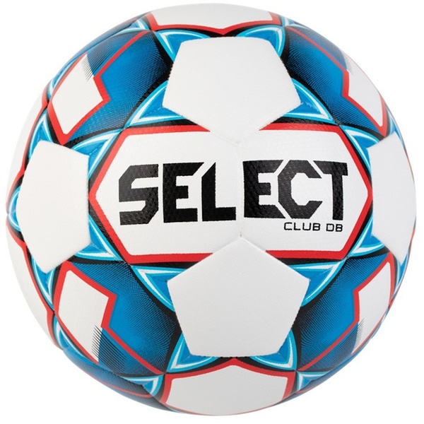 Piłka nożna Select Club DB biało-niebieska treningowa
