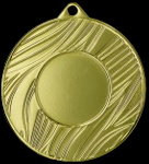 Medal złoty z miejscem na emblemat - 50mm MMC43050