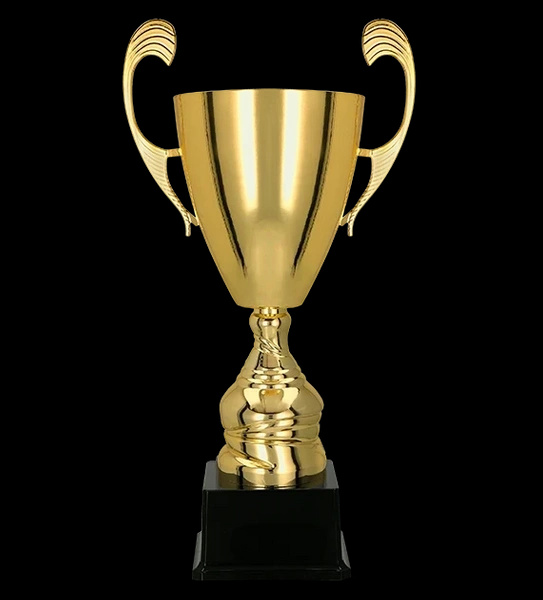 Puchar metalowy złoty T-M 40cm 4104E