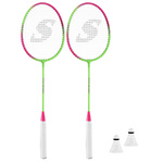Zestaw do badmintona Teloon TL020 2 rakietki + 2 lotki