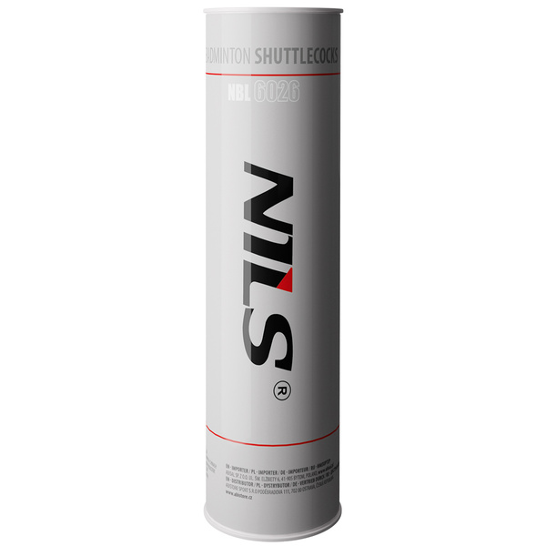 NILS Lotki do badmintona, nylonowe NBL66026 6pak multicolor