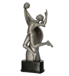Statuetka odlewana siatkarka 25cm