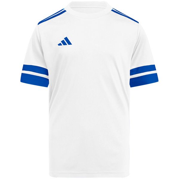 Koszulka dla dzieci adidas Squadra 25 biało-niebieska JJ0060