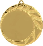 Medal złoty 70mm z miejscem na emblemat MMC7073