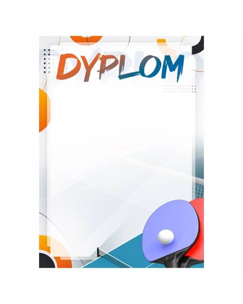 Dyplom papierowy D205